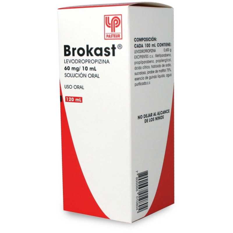 Brokast 60mg/10ml x 120 ml Pasteur (Levodropropizina)