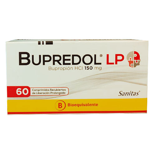 Bupredol Lp Comprimidos 150 mg x 60 (Anfebutamona (Bupropion))