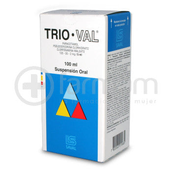 Trio Val Sus x 100 ml (Pseudoef/Paracetamol/Clorfenamina)