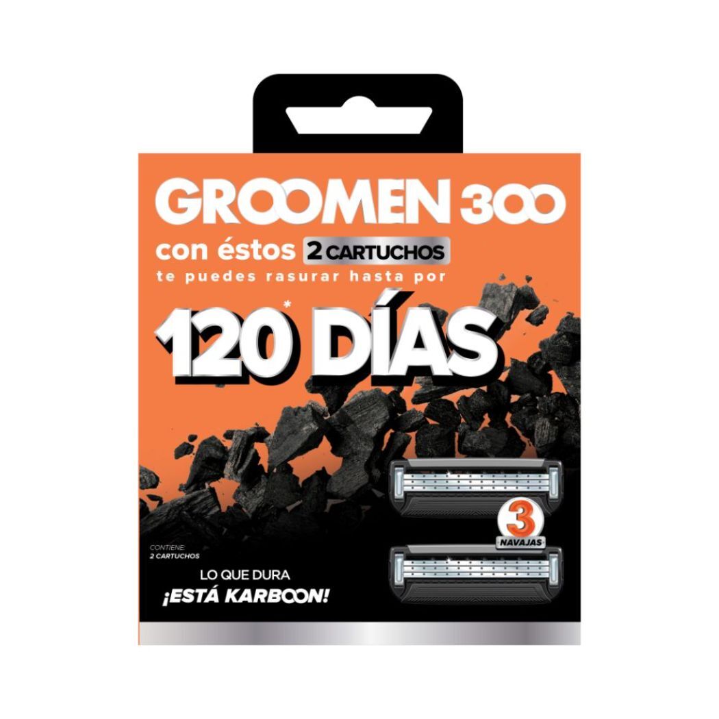 Groomen 300 Maquina Afeitar x 2 Unidades