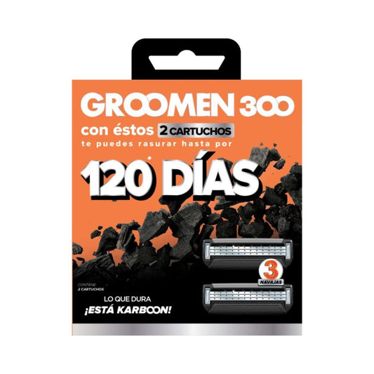 Groomen 300 Maquina Afeitar x 2 Unidades
