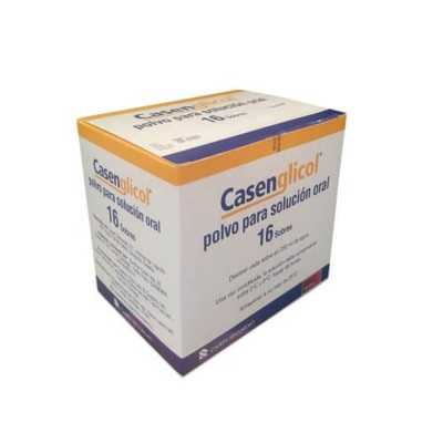 Casenglicol Sobres x 16 (Cloruro Potasio + Bicarbonato Sodio + Cloruro Sodio + Polietinglicol)