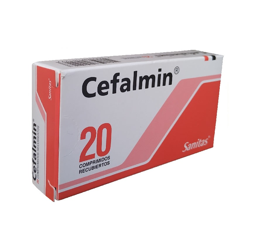 Cefalmin Comprimidos x 20 (Metamizol/Cafeina/Ergotamina/Clorfenamina)