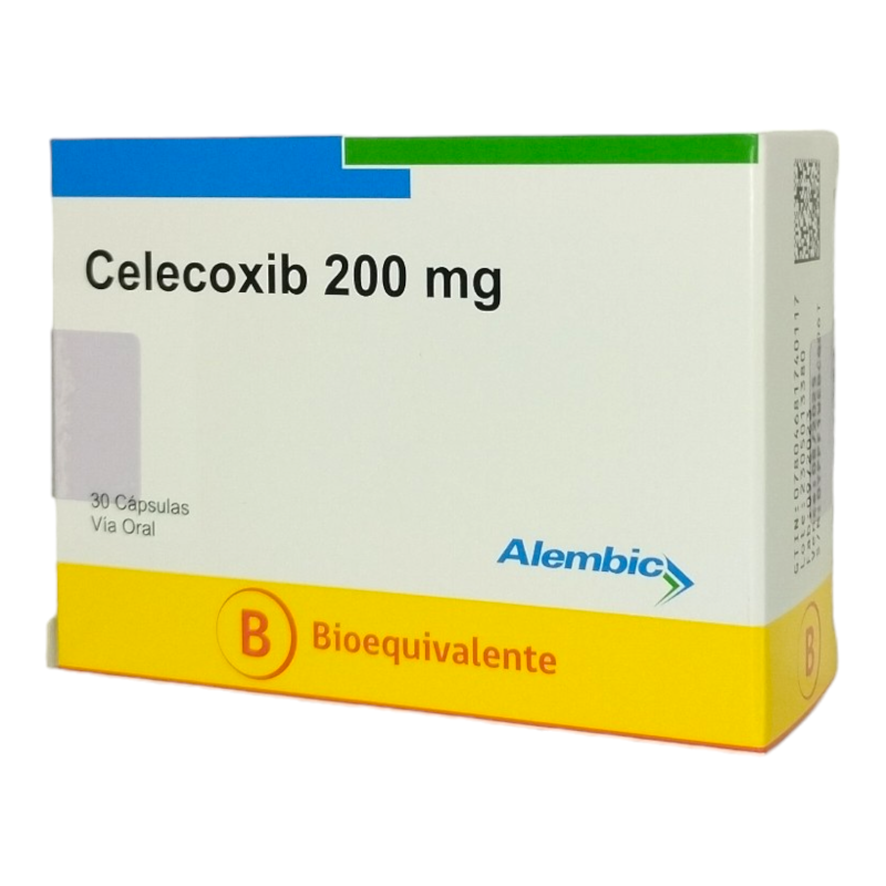 Celecoxib Cápsulas 200 mg x 30 Alembic