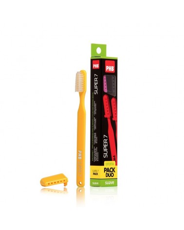 Phb Super 7 Pack Duo (Cepillos Dentales Adulto)