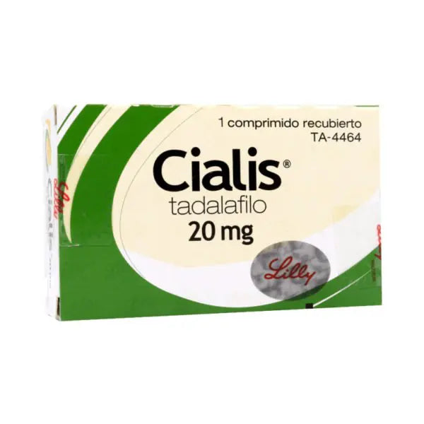 Cialis Comprimidos 20 mg x 1 (Tadalafilo)