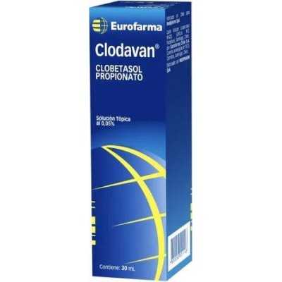 Clodavan Solución Top Cápsulas 0,05% x 30 ml (Clobetasol)