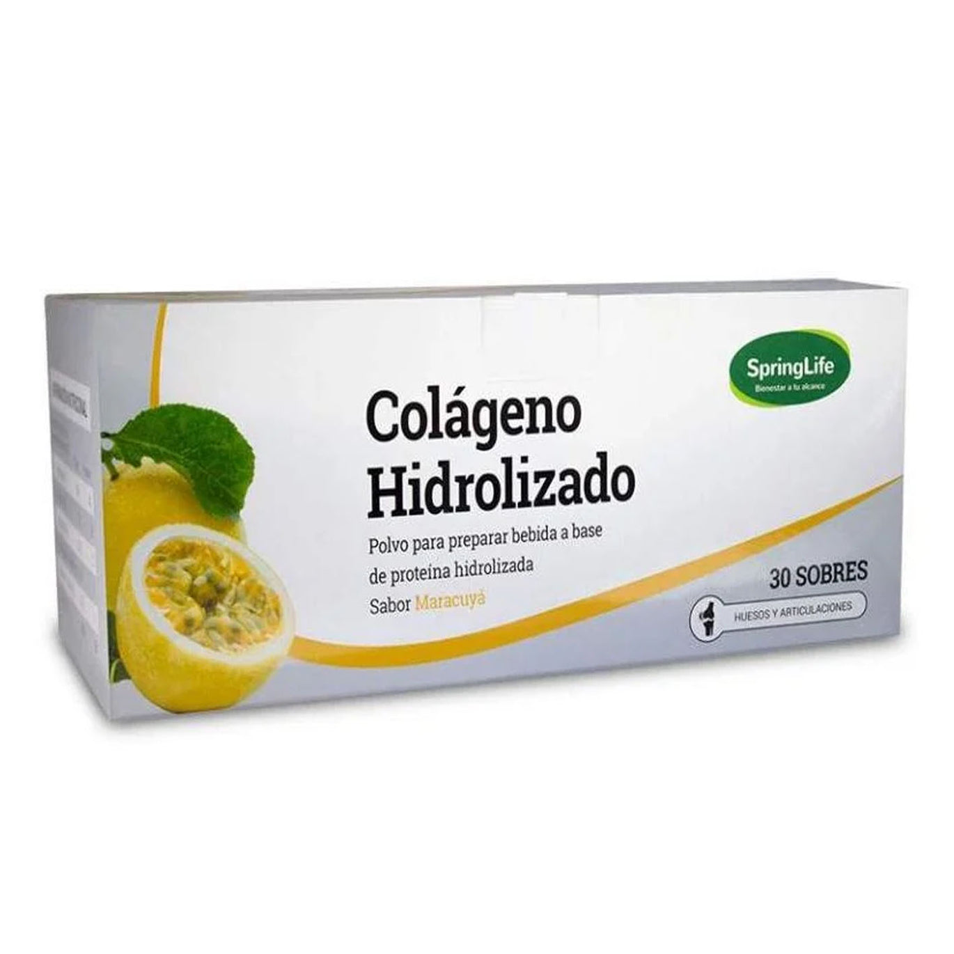 Colageno Maracuya Sobres 12 Gr x 30 Springlife (Vitaminas Y Suplementos)