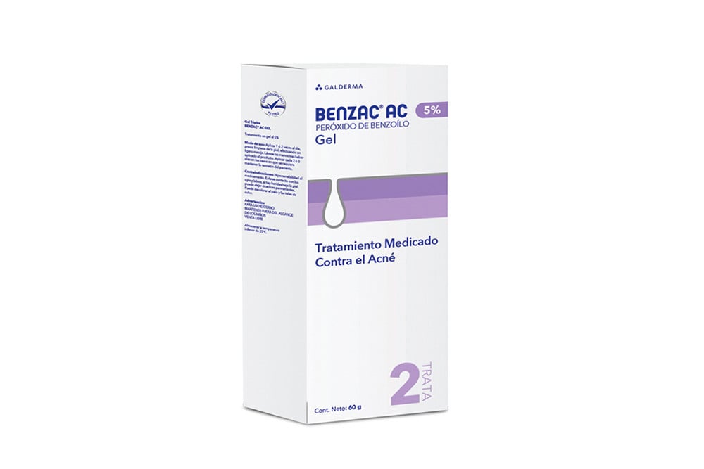 Benzac-Ac Gel 5% x 15 Gr (Peroxido De Benzoilo)