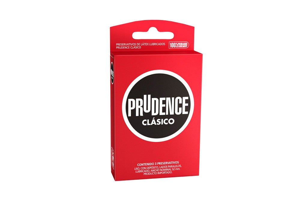 Prudence Preser Clasico x 3 Unidades (Preservativo)