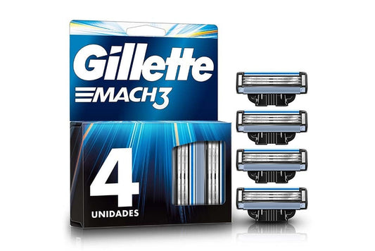 Gillette Mach3 Repuesto Sensitive x 4 Unidades (Depilacion Afeitado Y Maquinas)
