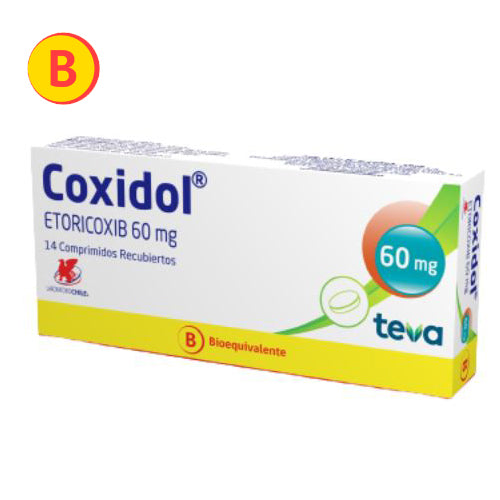 Coxidol Comprimidos 60 mg x 14 (Etoricoxib)