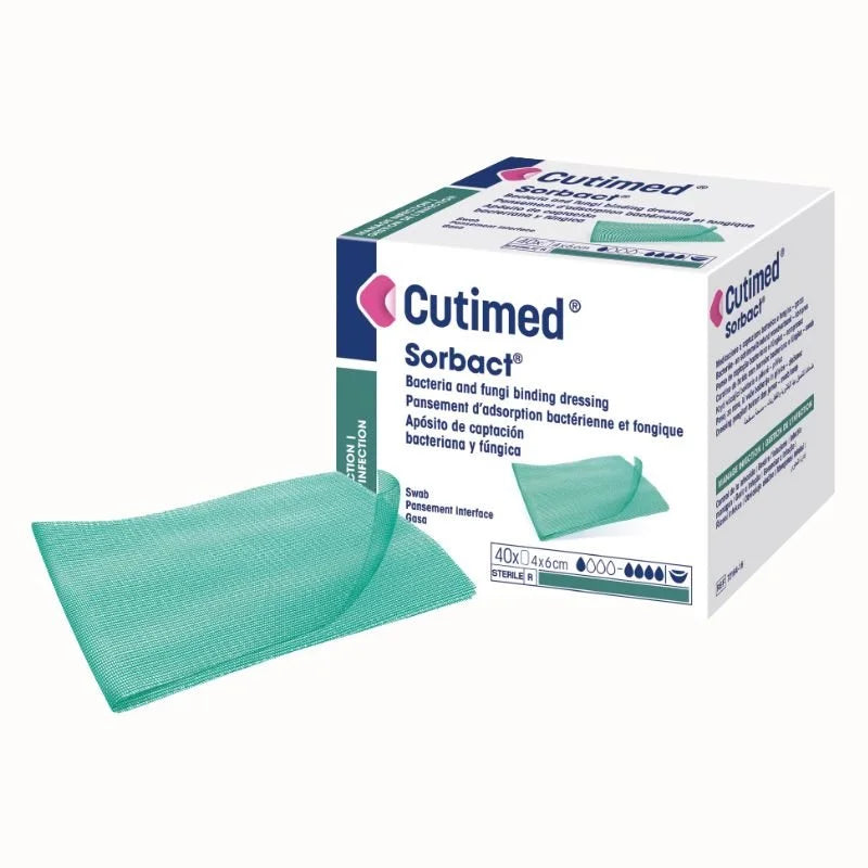 Cutimed Sorbact Contact 7 x 9 Cm x 5 Unidades