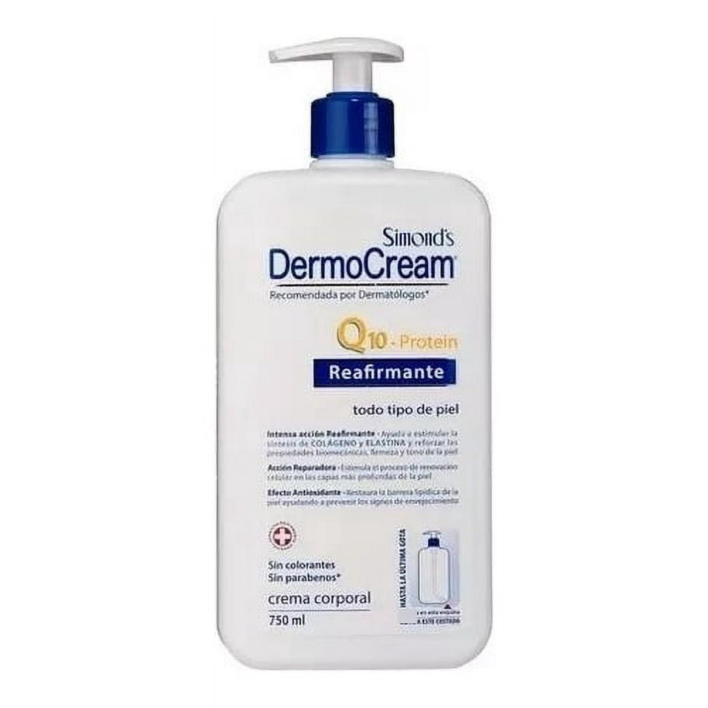 Dermocream Reafirmante Q10 Protein x 750 ml