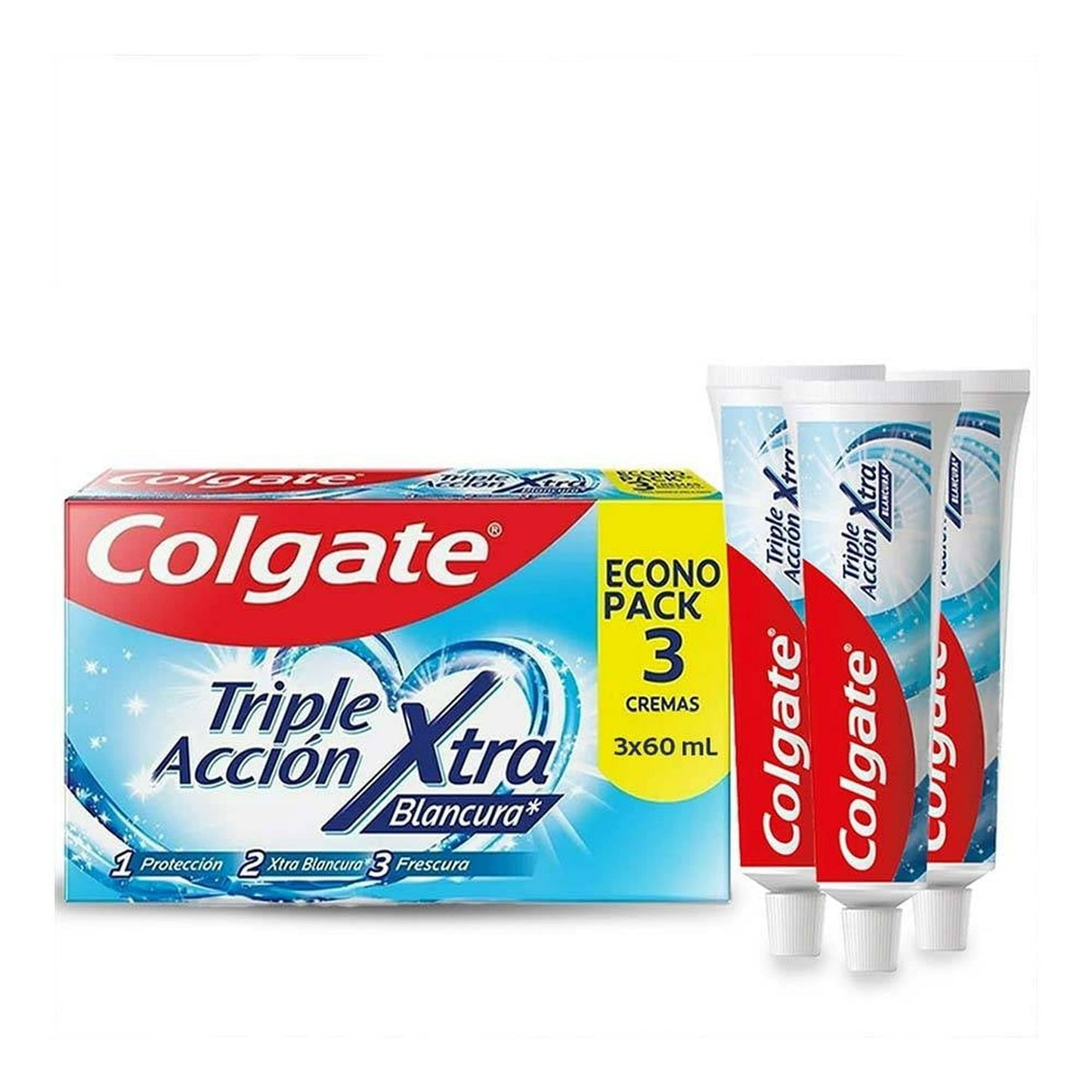 Colgate Triple Accion Original 150 ml x 2 (Econo Pack) (Crema Dental Adulto)