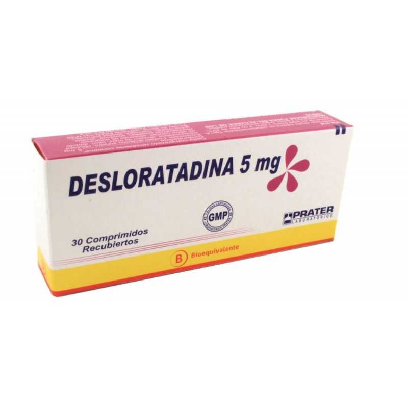 Desloratadina Comprimidos 5 mg x 30 Prater