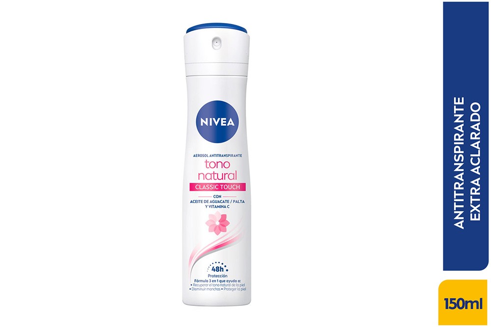Nivea Deo Spray Aclarado Natural x 150 ml (Desodorantes)