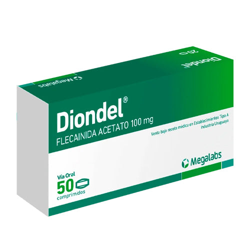 Diondel Comprimidos 100 mg x 50 (Flecainida)