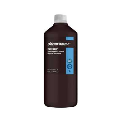 Diperox (Agua Ox) 10 Vol x 1000 ml Difem (Agua Oxigenada)