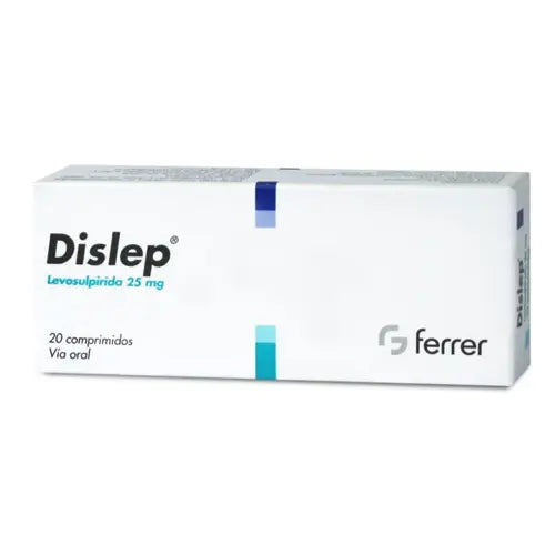 Dislep Comprimidos 25 mg x 20 (Levosulpirida)