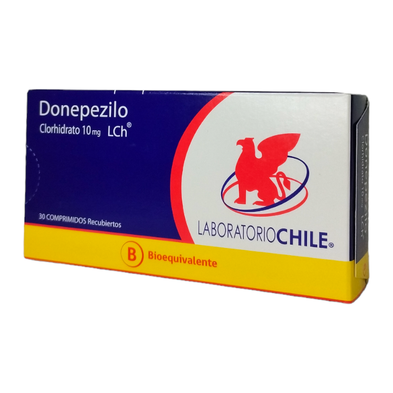 Donepezilo Comprimidos 10 mg x 30 Chile