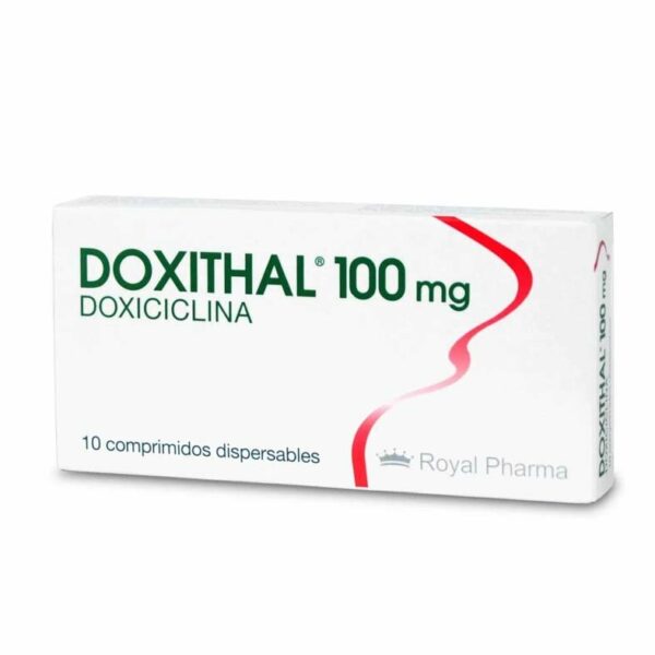 Doxithal Cápsulas 100 mg x 10 (Doxiciclina)
