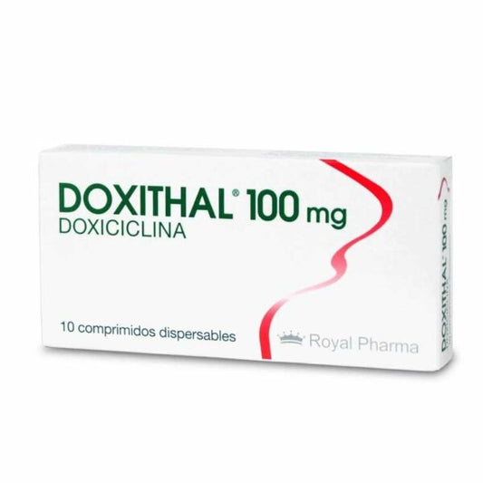 Doxithal Cápsulas 100 mg x 10 (Doxiciclina)