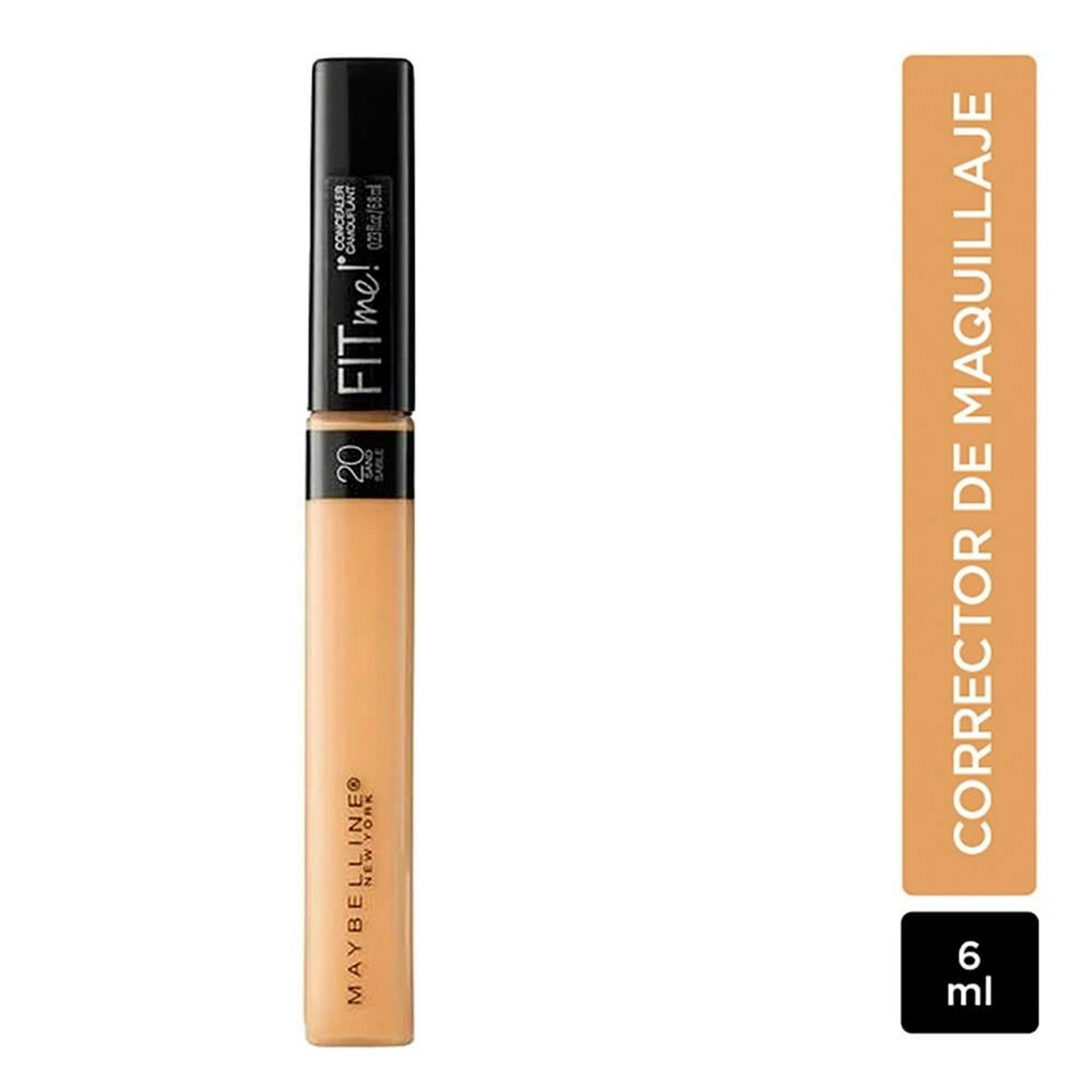 Maybelline Corrector Fit Me Concealer 20 Sand (Maquillaje Y Accesorios)