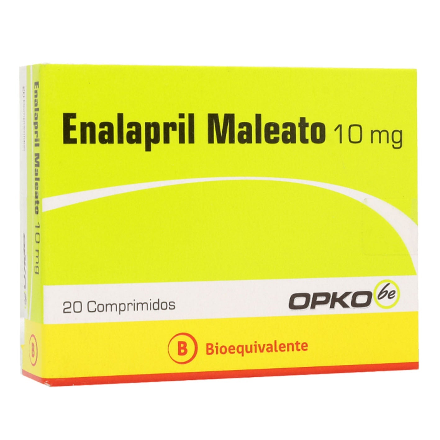 Enalapril Comprimidos 10 mg x 20 Opko