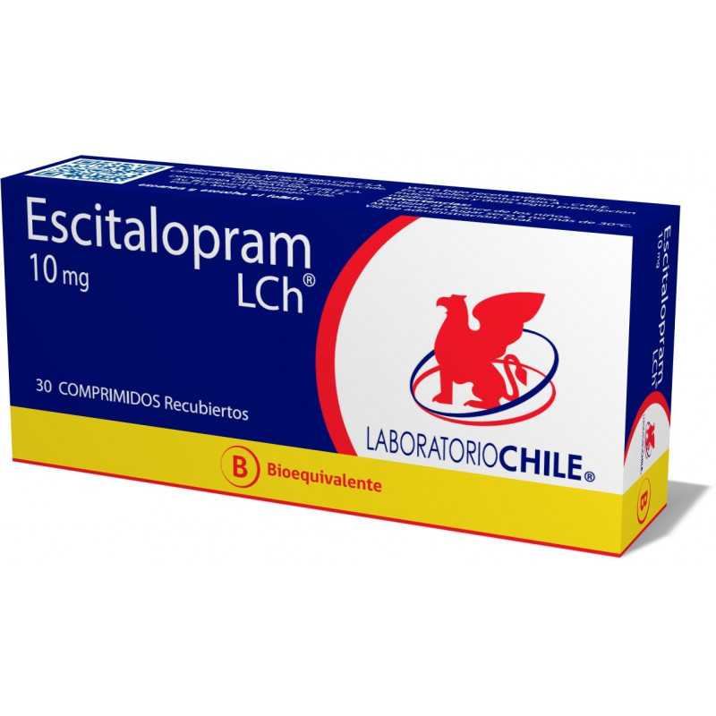 Escitalopram Comprimidos 10 mg x 30 Chile