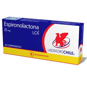 Espironolactona Comprimidos 25 mg x 20 Chile