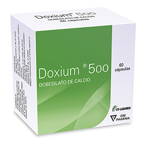 Doxium Cápsulas 500 mg x 60 (Dobesilato De Calcio)