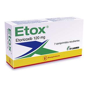 Etox Comprimidos 120 mg x 7 (Etoricoxib)