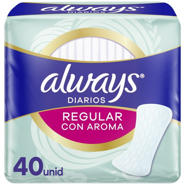Always Protectores Diario Sin Perfume x 80 Unidades