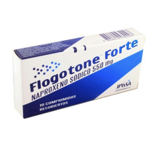Flogotone Fuerte Comprimidos 550 mg x 10 (Naproxeno)