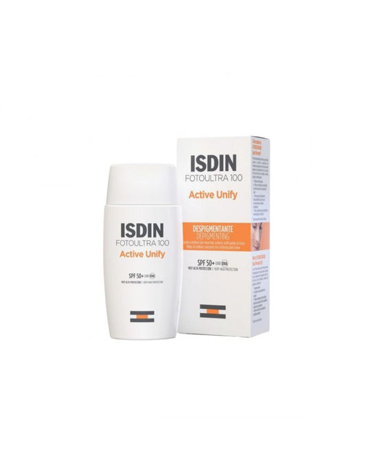 Isdin Foto 100 Active Unify Fusion S/ Color x 50 ml (Proteccion Solar)