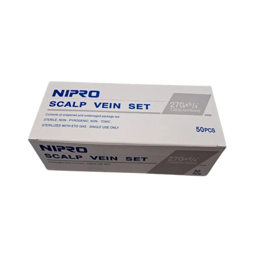 Mariposa 27 27G x 3/4 x 50 Unidades Nipro