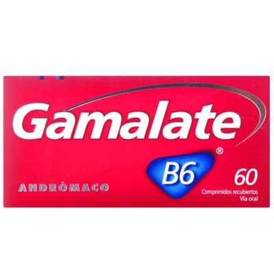 Gamalate B6 Gra x 60 (Glutámico Ac/Piridoxina)