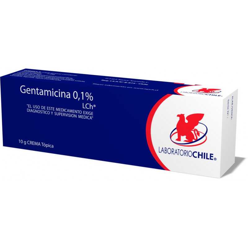 Gentamicina Crema 0,1% x 10 Gr Chile