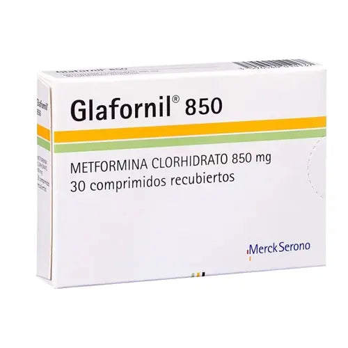 Glafornil Comprimidos 850 mg x 30 (Metformina)