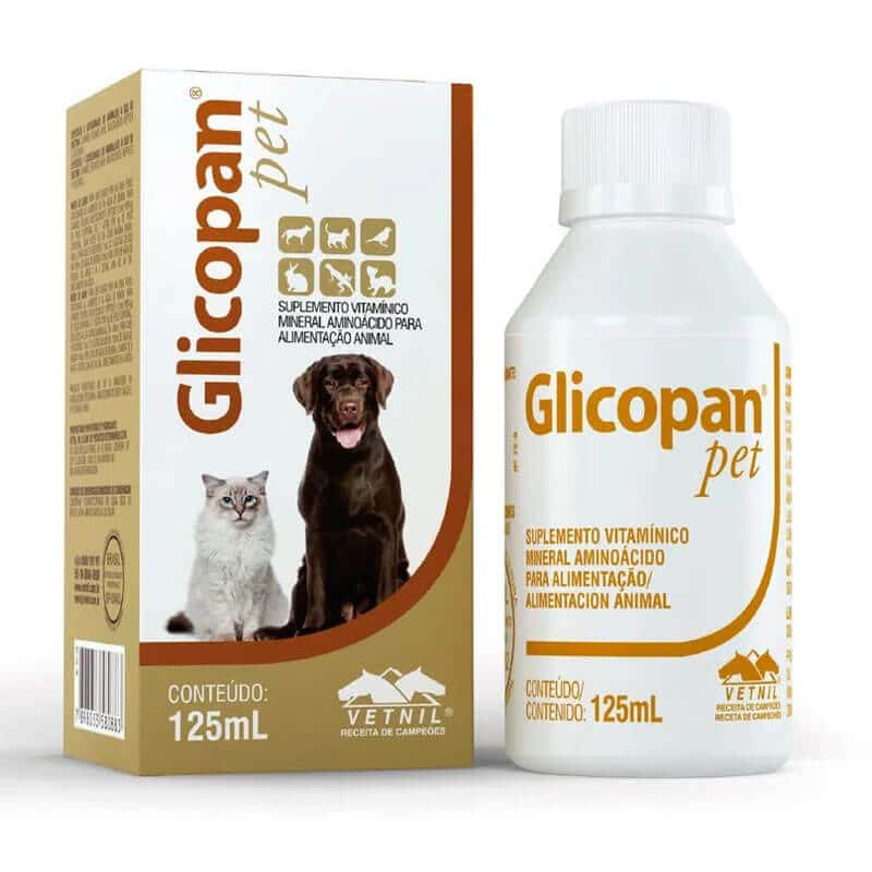 Glicopan Pet Solución x 125 ml (Vitaminas Y Suplementos)