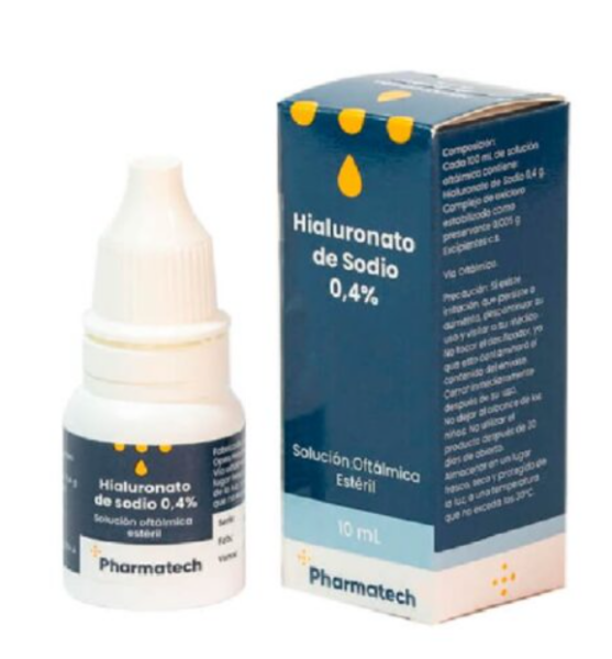 Hialuronato De Sodio 0,4% Solución Oftalmica x 10 ml Vitafarma