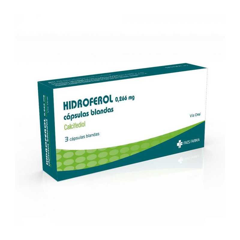 Hidroferol Cápsulas 0,266 mg x 10 (Calcifediol)
