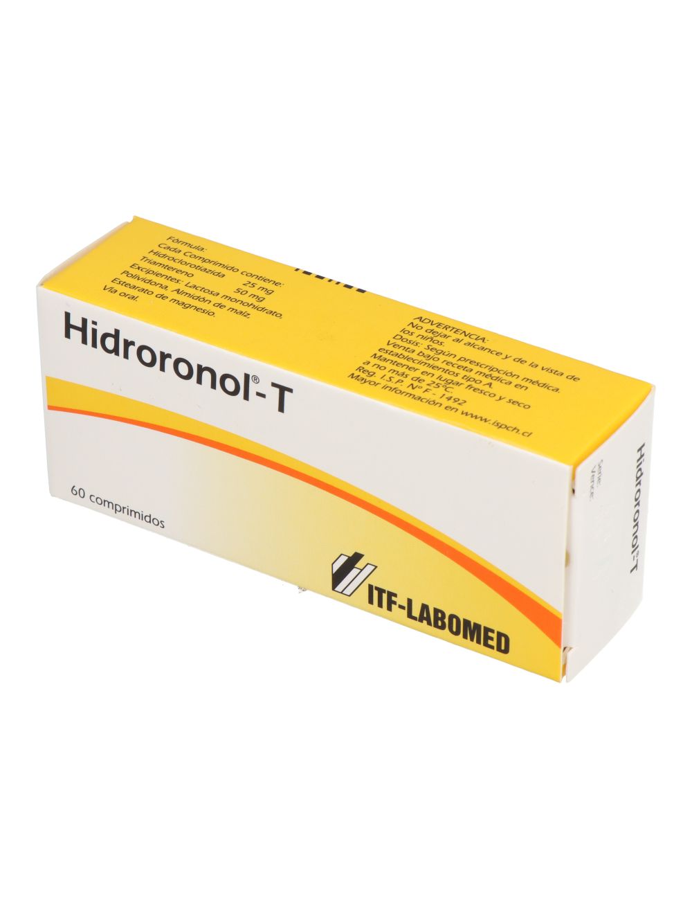 Hidroronol T Comprimidos x 24 (Triamtereno/Hidroclorotiazida)