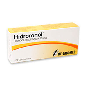 Hidroronol Comprimidos 50 mg x 24 (Hidroclorotiazida)
