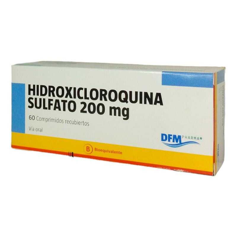 Hidroxicloroquina Sulfato Comprimidos 200 mg x 60 Difem