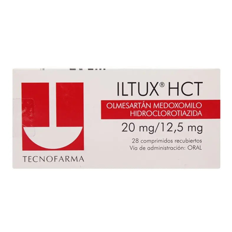 Iltux Hct Comprimidos 20/12,5mg x 28 (Olmesartan/Hidroclortiazida)
