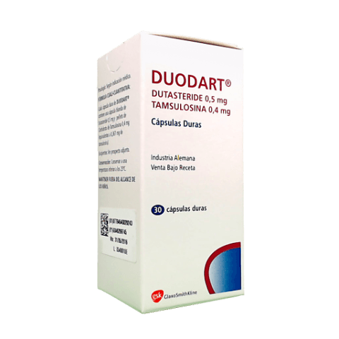 Duodart Cápsulas 0,5/0,4 mg x 30 (Dutasteride/Tamsulosina)