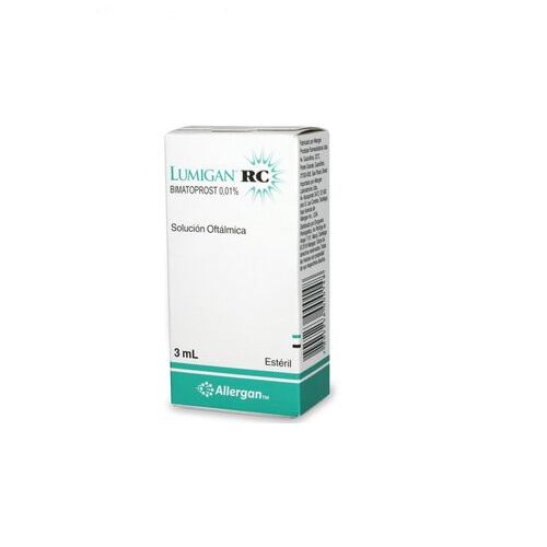 Lumigan Rc Solución Oftálmica 0,01% x 3 ml (Bimatoprost)
