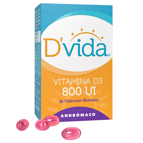 Dvida 800Ui Cápsulas Bla x 35 (Colecalciferol)